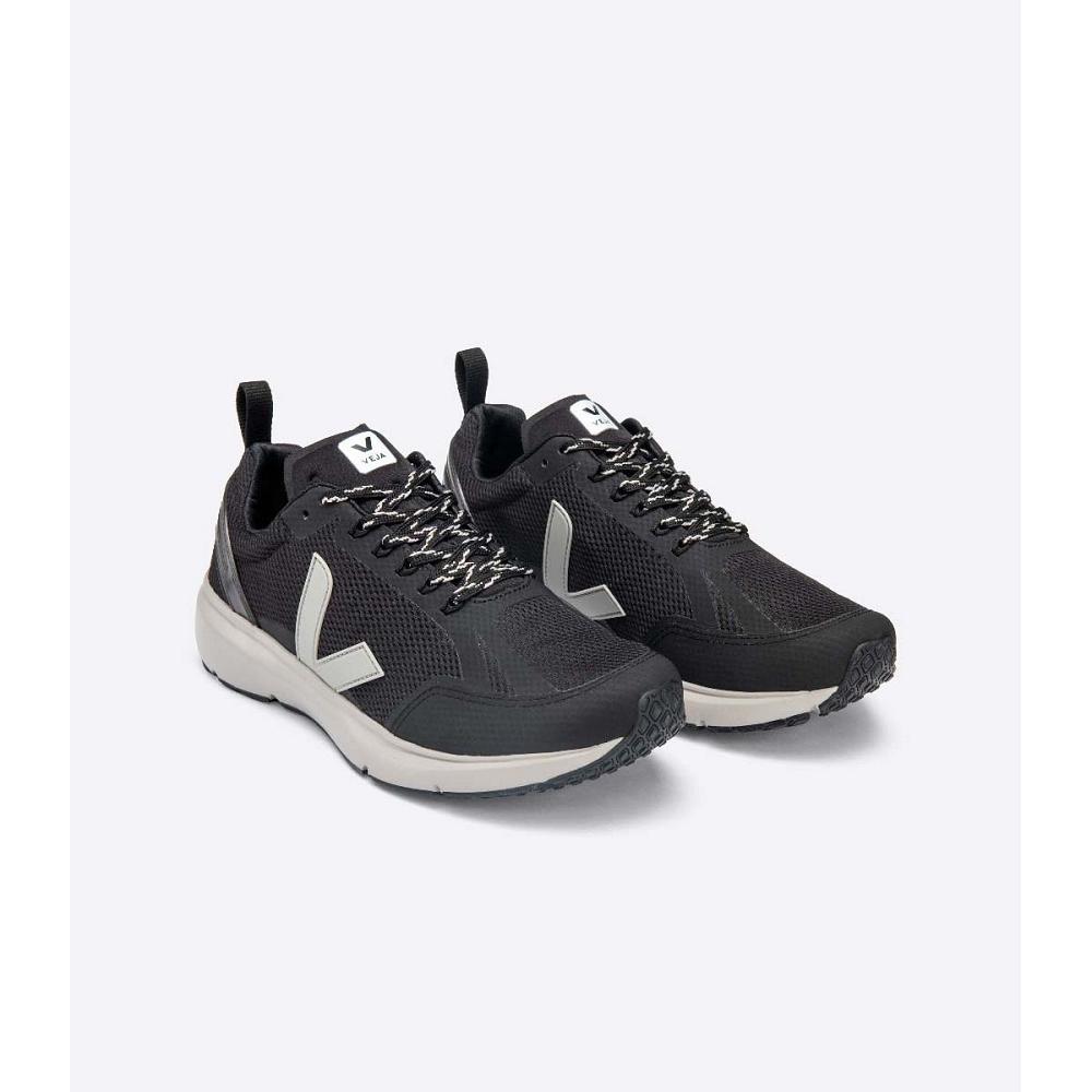 Veja CONDOR 2 ALVEOMESH Men's Shoes Black/Grey | CA 216TCE